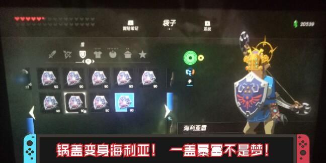 《神秘的盾——如何获得塞尔达海利亚盾》（详细介绍获得方法）