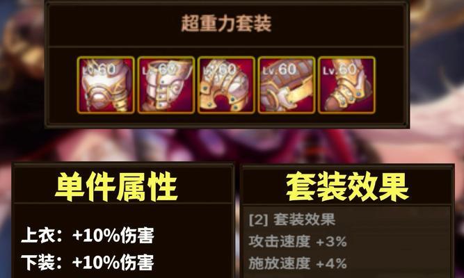 地下城漂浮套装怎么样？套装属性和效果如何？