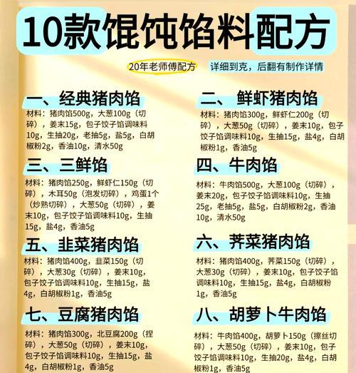 完美世界中馄饨的制作方法是什么？需要哪些材料？